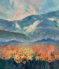 Between The Mountains <br> 60x70 cm
