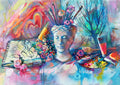 In The Studio <br> 50x70 cm