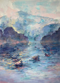 Lake Of Morning Mist <br> 60x80 cm